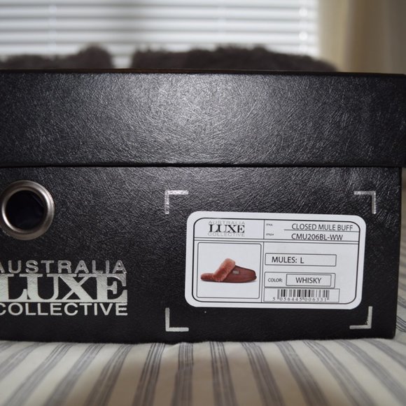 Australia Luxe Collective Whiskey Buff Leather Slipper L - Picture 6 of 10